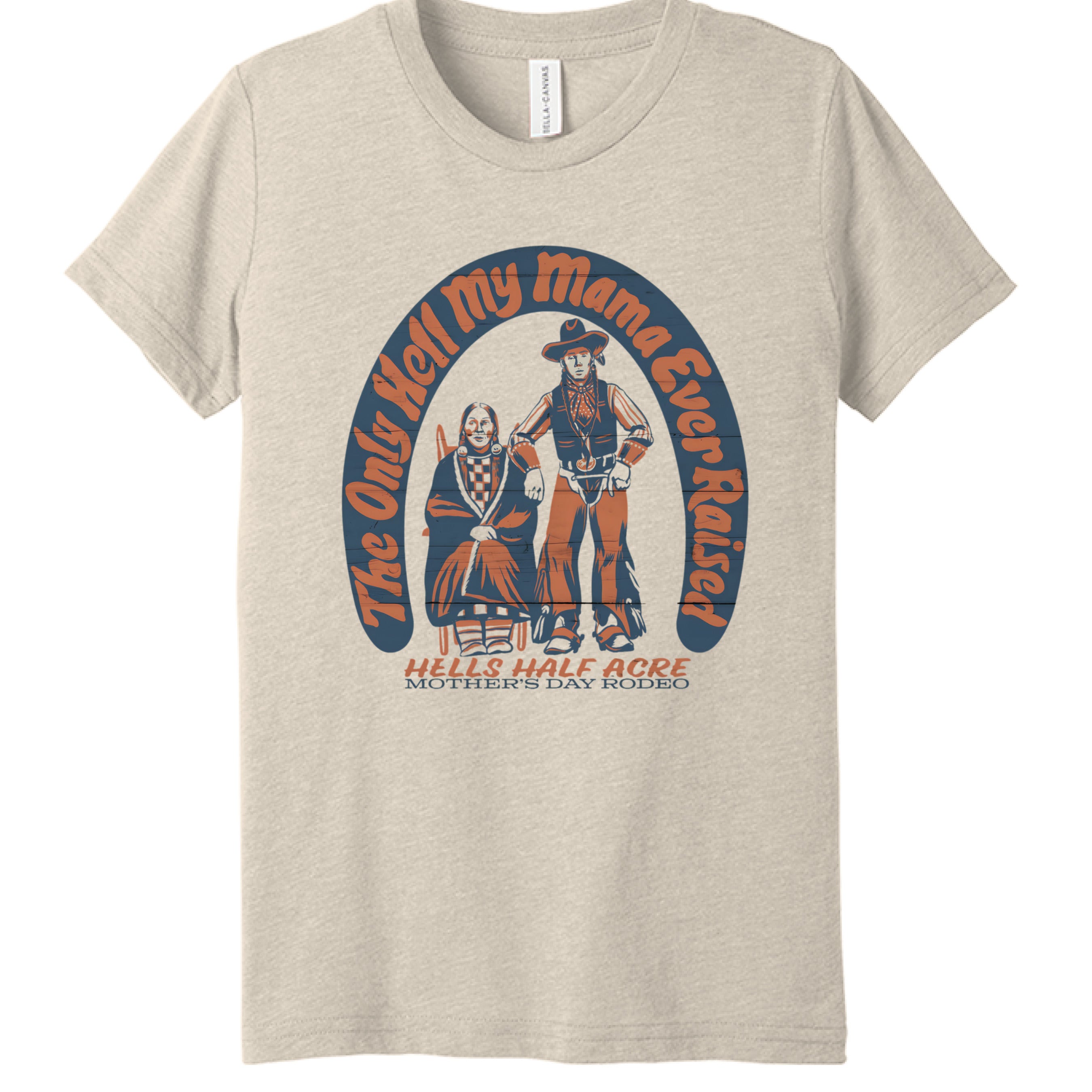 Solid Natural Triblend - FRONT